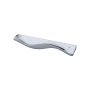 Manzoni Wave 3-3/4 Inch Center to Center Zamac Designer Cabinet Pull from the Urban Modern Collection Polished Chrome