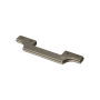 Manzoni Detroit 5-1/16 Inch Center to Center Handle Cabinet Pull from the Industrial Collection Burnished Brass