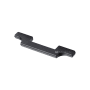 Manzoni Detroit 5-1/16 Inch Center to Center Handle Cabinet Pull from the Industrial Collection Flat Black