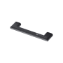 Manzoni Arizona 5-1/16 Inch Center to Center Handle Cabinet Pull from the Industrial Collection Flat Black