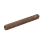 Manzoni Solid 8-13/16 Inch Center to Center Wood Oval Cabinet Pull from the Designer Wood Collection Walnut