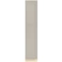 Maplevilles Cabinetry Inset 18" Wide x 93" Tall Double Door Tall or Pantry Cabinet Tuscan Grey