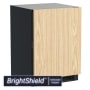 Marvel Professional 24 Inch Wide 5.5 Cu. Ft. Energy Star Rated Compact Refrigerator with BrightShield Panel Ready