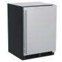 Marvel Classic 24 Inch Wide 5.9 Cu. Ft. Energy Star Rated Compact Refrigerator and Freezer Combo with Dynamic Cooling Technology Stainless Steel