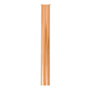 Matthews Fan Company Matthews-Gerber 20" Ceiling Fan Downrod for 10-11 Ft Ceilings Polished Copper