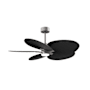 Matthews Fan Company Alessandra Tropical-LK 48" 5 Blade Indoor / Outdoor Ceiling Fan Brushed Nickel / Matte Black