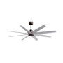 Matthews Fan Company Ariella 64" 8 Blade Indoor / Outdoor Ceiling Fan Textured Bronze / Barn Wood Tone
