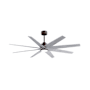 Matthews Fan Company Ariella-LK 64" 8 Blade Indoor / Outdoor Ceiling Fan Textured Bronze / Barn Wood Tone