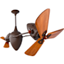 Matthews Fan Company Ar Ruthiane 16" 6 Blade Indoor Ceiling Fan Bronzette