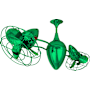 Matthews Fan Company Ar Ruthiane 13" 6 Blade Indoor Ceiling Fan Green