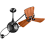 Matthews Fan Company Brisa 2000 16" 3 Blade Indoor Ceiling Fan Black Nickel