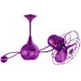 Matthews Fan Company Brisa 2000 13" 3 Blade Indoor Ceiling Fan Light Purple