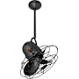 Matthews Fan Company Bianca Direcional 13" 3 Blade Indoor Ceiling Fan with Wall Control Black Nickel
