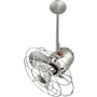 Matthews Fan Company Bianca Direcional 13" 3 Blade Indoor Ceiling Fan with Wall Control Brushed Nickel (Damp Location)