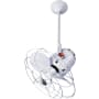Matthews Fan Company Bianca Direcional 13" 3 Blade Indoor Ceiling Fan with Wall Control White