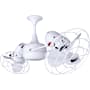 Matthews Fan Company Duplo-Dinamico 13" 6 Blade Indoor Ceiling Fan White