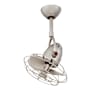 Matthews Fan Company Diane 13" 3 Blade Indoor Ceiling Fan with Remote Control Brushed Nickel