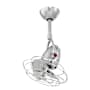 Matthews Fan Company Diane 13" 3 Blade Indoor Ceiling Fan with Remote Control Polished Chrome