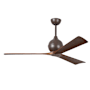 Matthews Fan Company Irene-3 60" 3 Blade Indoor Ceiling Fan Textured Bronze