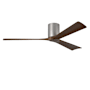 Matthews Fan Company Irene-3H 60" 3 Blade Indoor Ceiling Fan Brushed Nickel