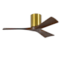 Matthews Fan Company Irene-3H 42" 3 Blade Indoor Ceiling Fan Brushed Brass