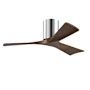 Matthews Fan Company Irene-3H 42" 3 Blade Indoor Ceiling Fan Polished Chrome
