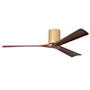 Matthews Fan Company Irene-3H 60" 3 Blade Indoor Ceiling Fan Light Maple / Walnut Tone