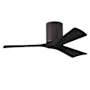 Matthews Fan Company Irene-3H 42" 3 Blade Indoor Ceiling Fan Textured Bronze / Matte Black