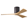 Matthews Fan Company Irene-3H 42" 3 Blade Indoor Ceiling Fan Textured Bronze / Light Maple Tone