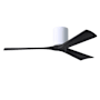 Matthews Fan Company Irene-3H 52" 3 Blade Indoor Ceiling Fan Gloss White / Matte Black