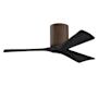 Matthews Fan Company Irene-3H 42" 3 Blade Indoor Ceiling Fan Walnut / Matte Black