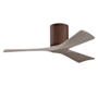 Matthews Fan Company Irene-3H 42" 3 Blade Indoor Ceiling Fan Walnut / Gray Ash