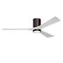 Matthews Fan Company Irene-3HLK 60" 3 Blade Indoor Ceiling Fan Brushed Bronze / Matte White