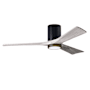 Matthews Fan Company Irene-3HLK 52" 3 Blade Indoor Ceiling Fan Black / Barn Wood