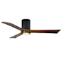 Matthews Fan Company Irene-3HLK 52" 3 Blade Indoor Ceiling Fan Matte Black