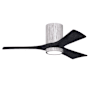 Matthews Fan Company Irene-3HLK 42" 3 Blade Indoor Ceiling Fan Barnwood Tone / Matte Black