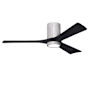 Matthews Fan Company Irene-3HLK 52" 3 Blade Indoor Ceiling Fan Barnwood Tone / Matte Black