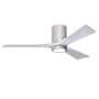 Matthews Fan Company Irene-3HLK 52" 3 Blade Indoor Ceiling Fan Barnwood Tone / Matte White