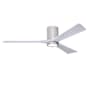 Matthews Fan Company Irene-3HLK 60" 3 Blade Indoor Ceiling Fan Barnwood Tone / Matte White