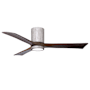 Matthews Fan Company Irene-3HLK 52" 3 Blade Indoor Ceiling Fan Barnwood Tone / Walnut Tone