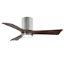 Matthews Fan Company Irene-3HLK 42" 3 Blade Indoor Ceiling Fan Polished Chrome