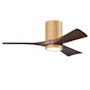 Matthews Fan Company Irene-3HLK 42" 3 Blade Indoor Ceiling Fan Light Maple / Walnut Tone