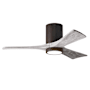 Matthews Fan Company Irene-3HLK 42" 3 Blade Indoor Ceiling Fan Textured Bronze / Barn Wood Tone