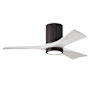 Matthews Fan Company Irene-3HLK 42" 3 Blade Indoor Ceiling Fan Textured Bronze / Matte White