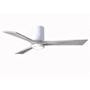 Matthews Fan Company Irene-3HLK 52" 3 Blade Indoor Ceiling Fan Gloss White / Barn Wood Tone