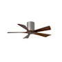 Matthews Fan Company Irene-5H 42" 5 Blade Indoor Ceiling Fan Brushed Nickel
