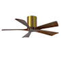 Matthews Fan Company Irene-5H 42" 5 Blade Indoor Ceiling Fan Brushed Brass