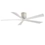 Matthews Fan Company Irene-5H 60" 5 Blade Indoor Ceiling Fan Barnwood Tone / Matte White