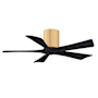 Matthews Fan Company Irene-5H 42" 5 Blade Indoor Ceiling Fan Light Maple / Matte Black