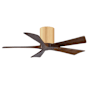 Matthews Fan Company Irene-5H 42" 5 Blade Indoor Ceiling Fan Light Maple / Walnut Tone